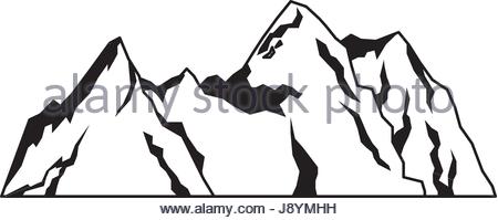 450x199 Mountain Rock Stock Vector Art Amp Illustration, Vector Image