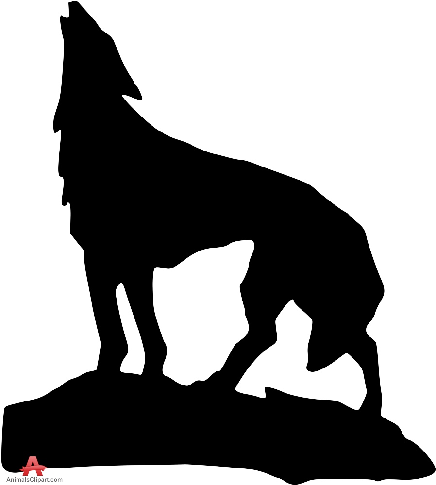 898x999 Wolf Howling On Mountain Free Clipart Design Download