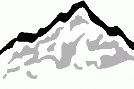 450x300 Cross On Mountain Top Clip Art