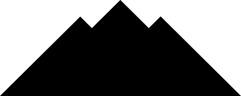1024x411 Mountain Clipart Mountain Outline