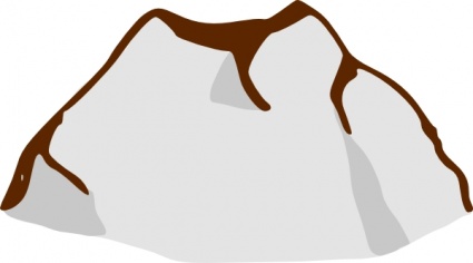 425x236 Mountain Clip Art Vector Mountain Graphics Image