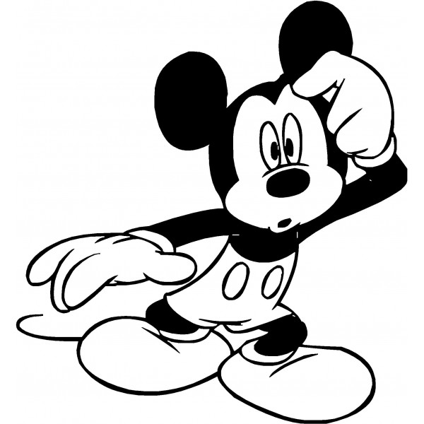 600x600 Drawing Clipart Mickey Mouse
