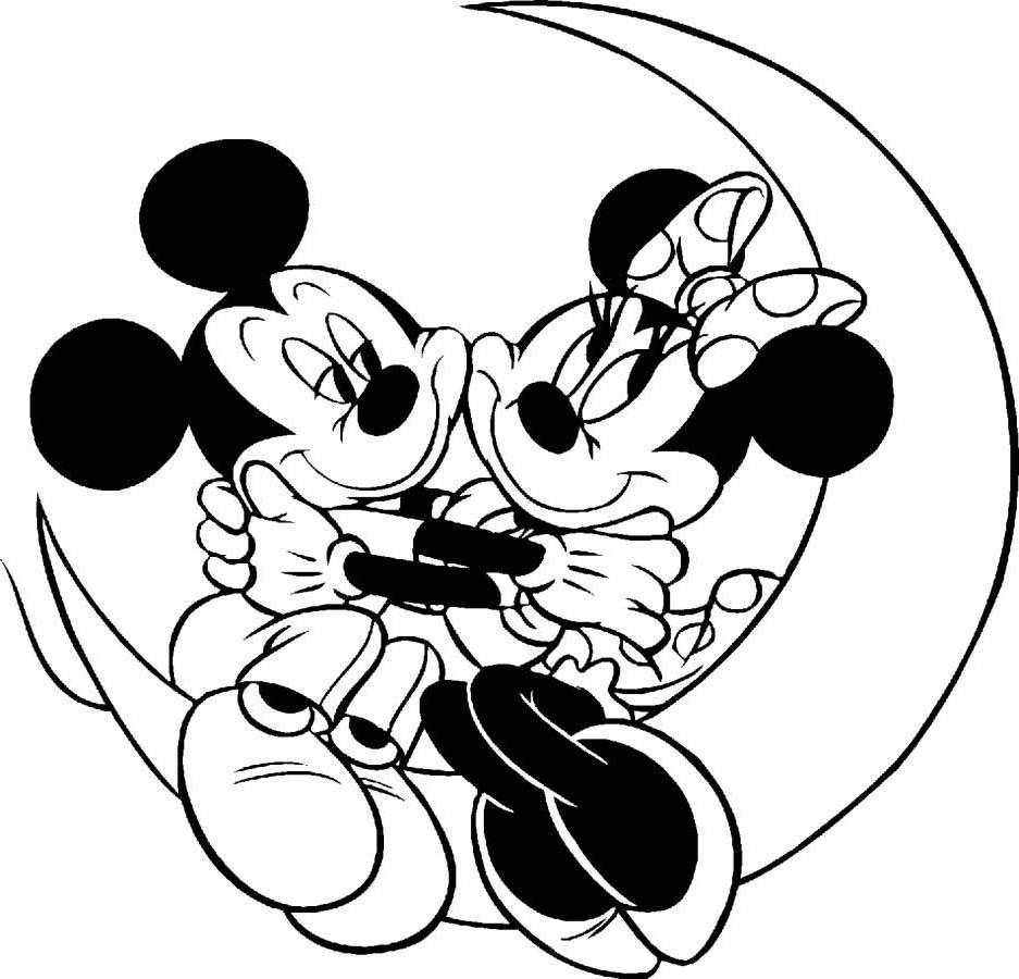 937x900 Minnie And Mickey Mouse Drawing How To Draw Minnie Mouse Book