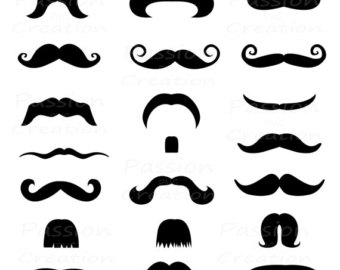 340x270 French Clipart French Mustache