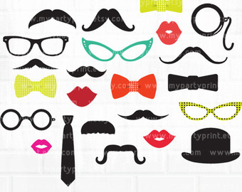 340x270 Moustache Clip Art Etsy