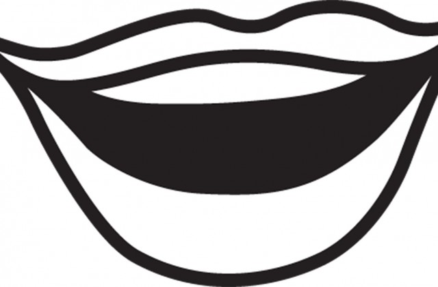 640x420 Monochrome Clipart Mouth