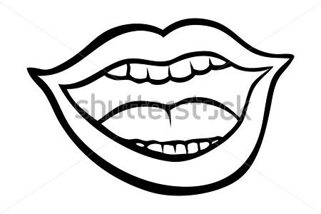450x300 Open Mouth Cartoon Clipart
