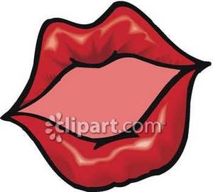 300x270 Lips Clipart Kid