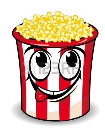 349x450 Movie Popcorn Clipart