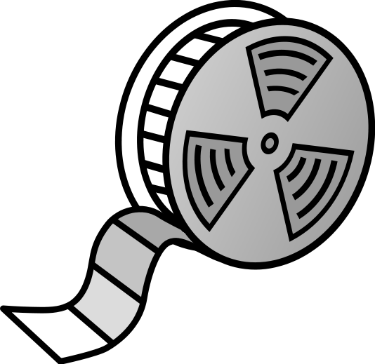 534x519 Camera Reel Clip Art