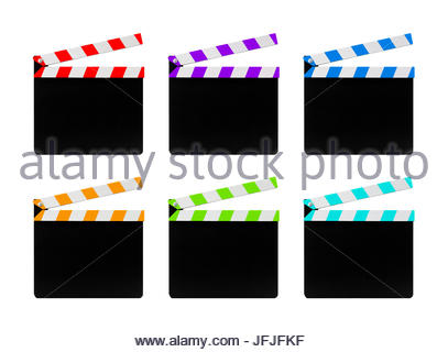407x320 Color Clapper Board Film And Film Production Icon Stock Vector Art