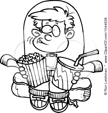 Movie Clipart Black And White | Free download on ClipArtMag