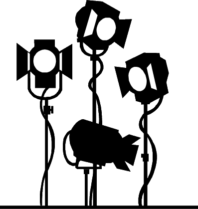 397x419 Theater Movie Clipart Image