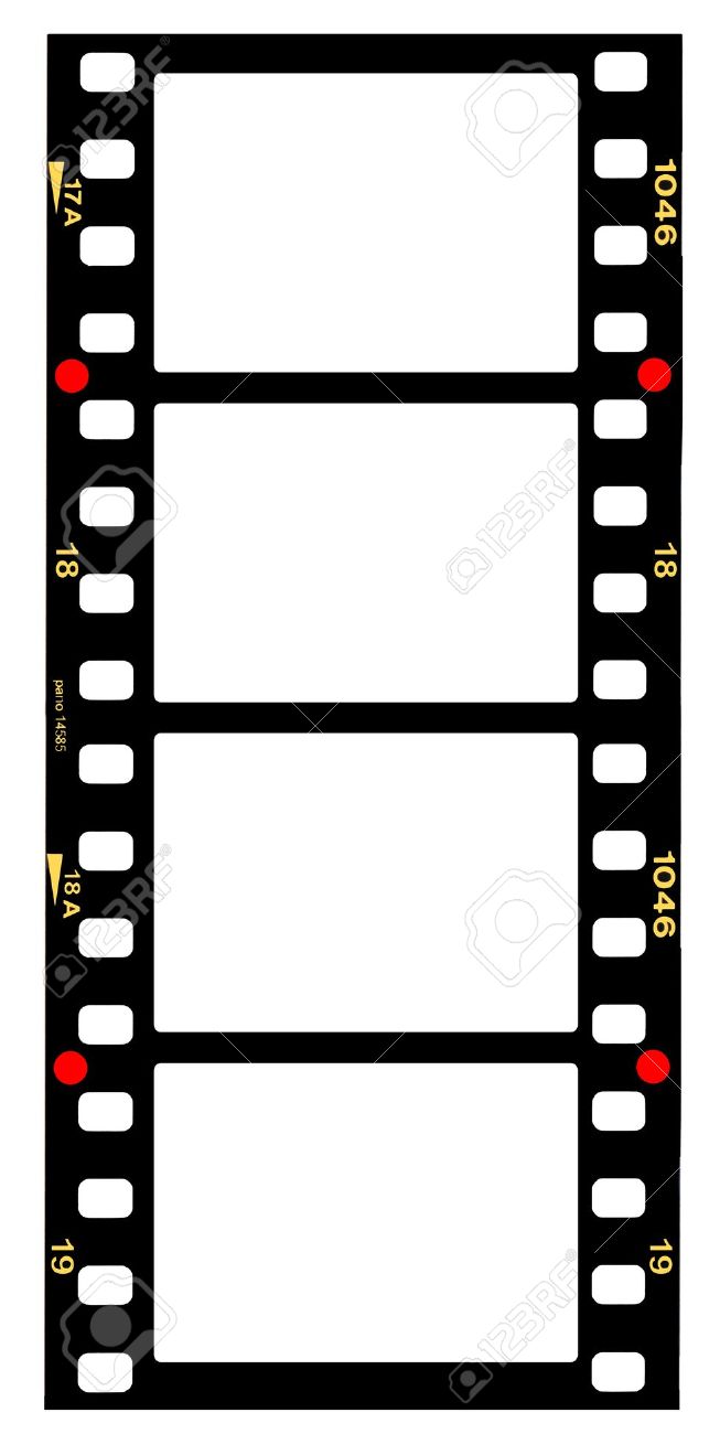 653x1300 Motion Picture Film Format Clipart