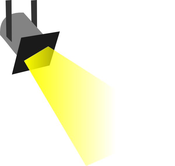 600x569 Spotlight Clip Art