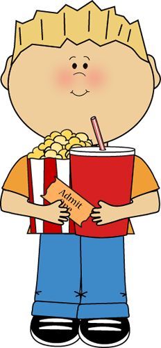 Movie Popcorn Clipart