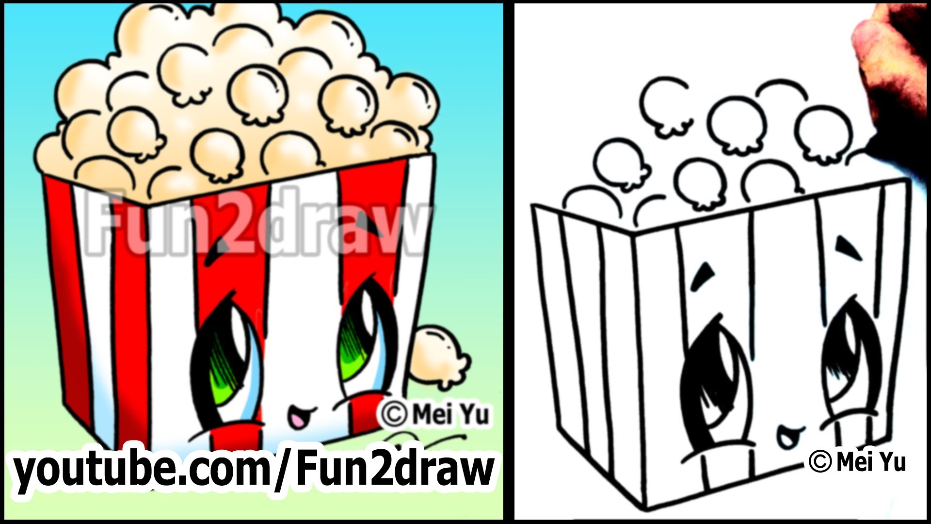 1920x1080 Popcorn Clipart Fun