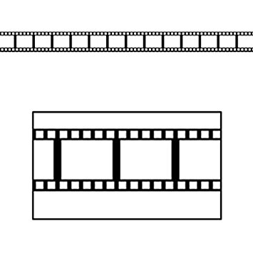355x355 Filmstrip Border Trim Themed Classroom Displays