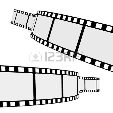 450x450 Collection Of Blank Cinema Film Strip Frames With Different Shape