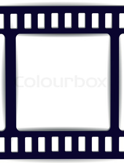 243x320 Film Reel Flat Icon. Editable Eps Vector Format Stock Vector