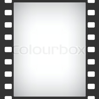320x320 Vintage Orange Background With The Silhouette Of Movie Camera