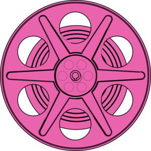 300x300 Pink Reel Clip Art