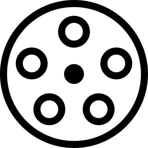 512x512 Reel, Film Icon