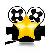 170x170 Clip Art Of Movie Star K12359932