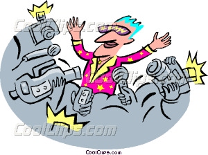 300x224 Movie Stars Vector Clip Art