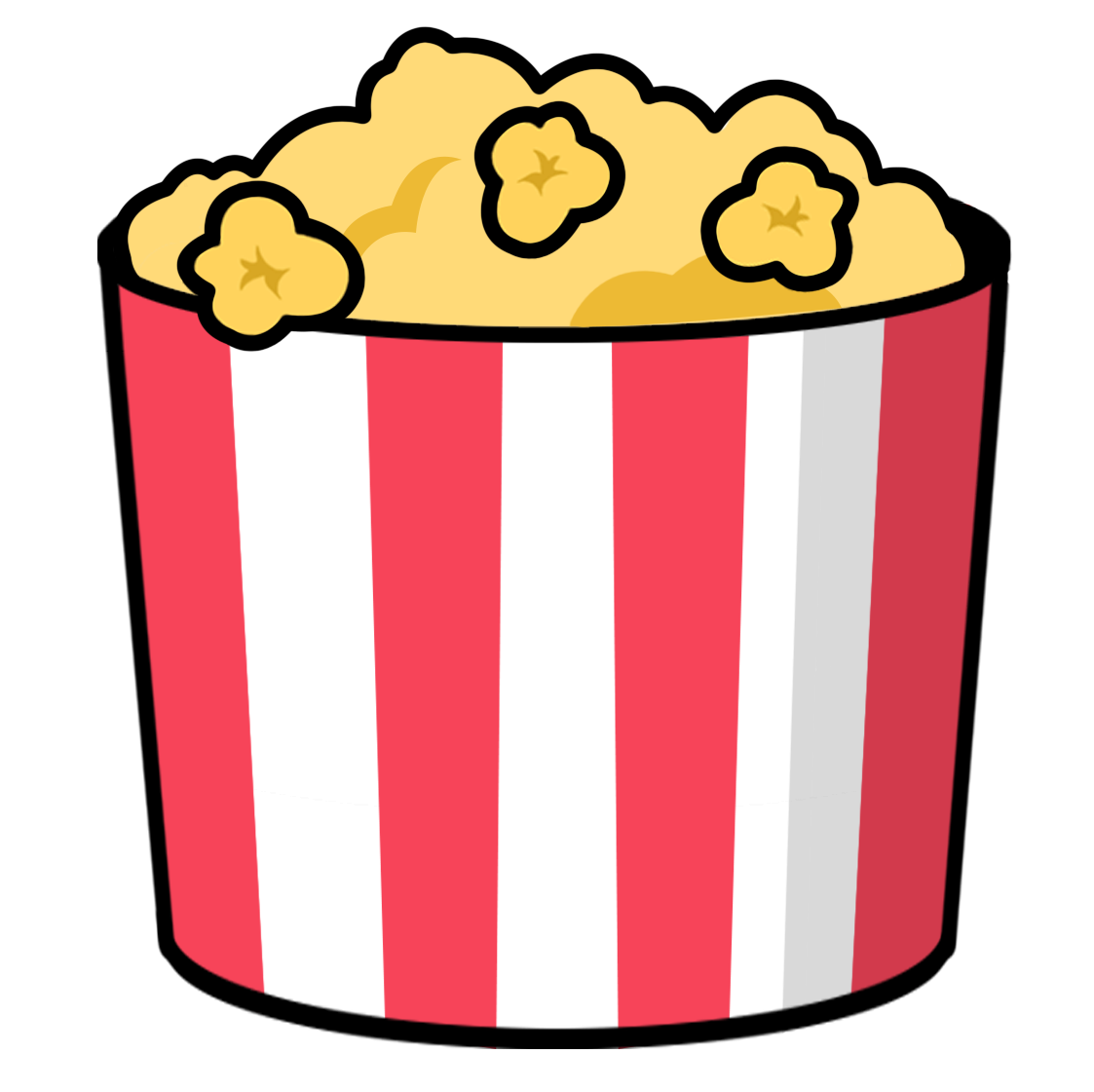 1123x1121 Popcorn Free To Use Clipart 2
