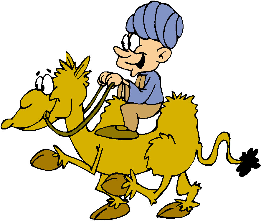886x751 Camels Clipart Animated