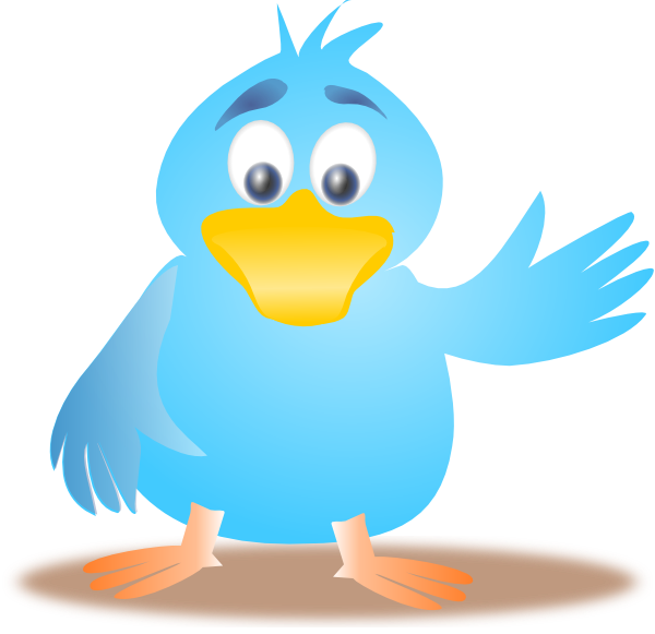 600x581 Waving Bird Clip Art