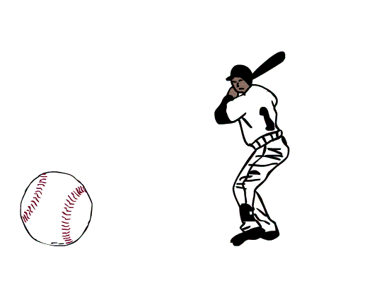 550x400 Baseball Animated Clipart