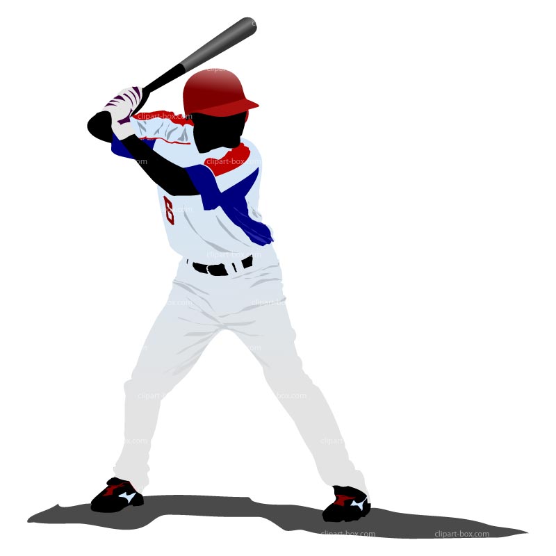 800x800 Clip Art Baseball Player Clipartfest