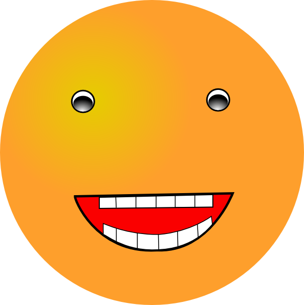 594x597 Laughing Smiley Clip Art