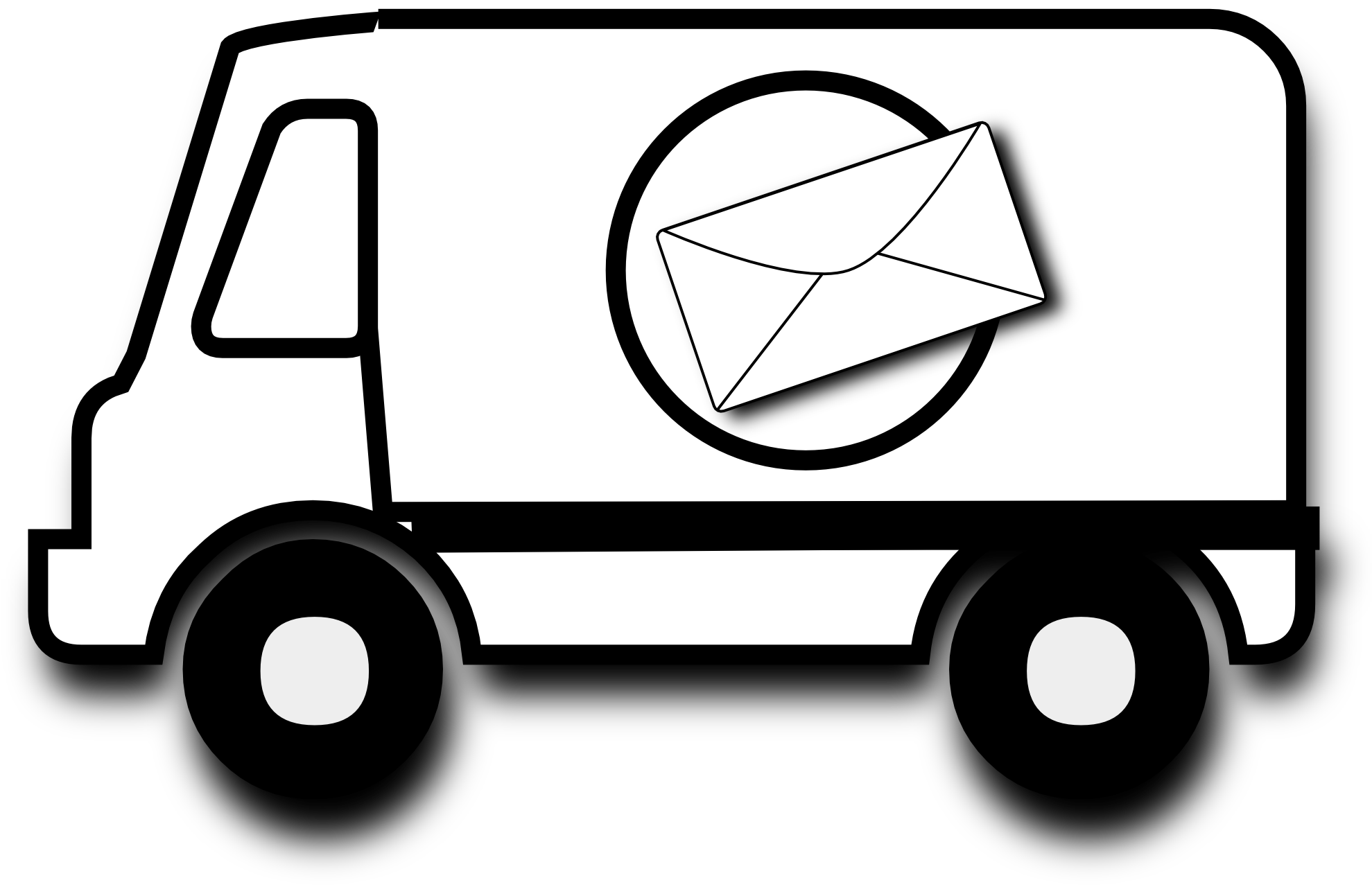 1979x1280 Car Clipart Mailman