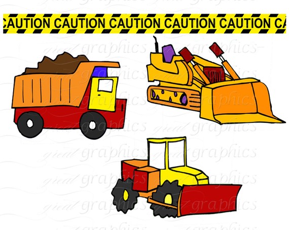 570x455 Construction Clipart Truck Clip Art Kids Digital Clip Art