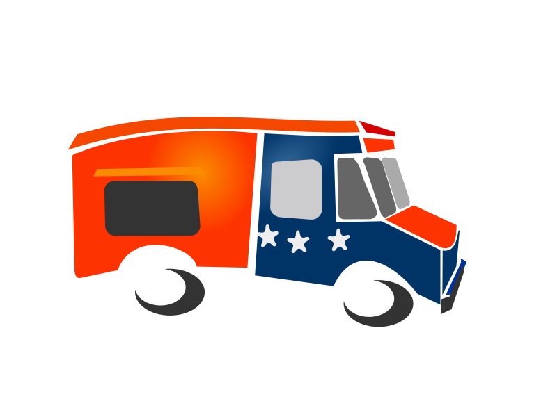 800x600 Moving Van Clip Art