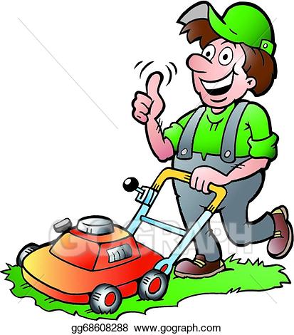 413x470 Lawn Mower Clip Art