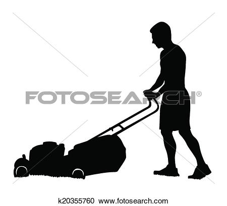 450x409 Of Man Cutting Grass