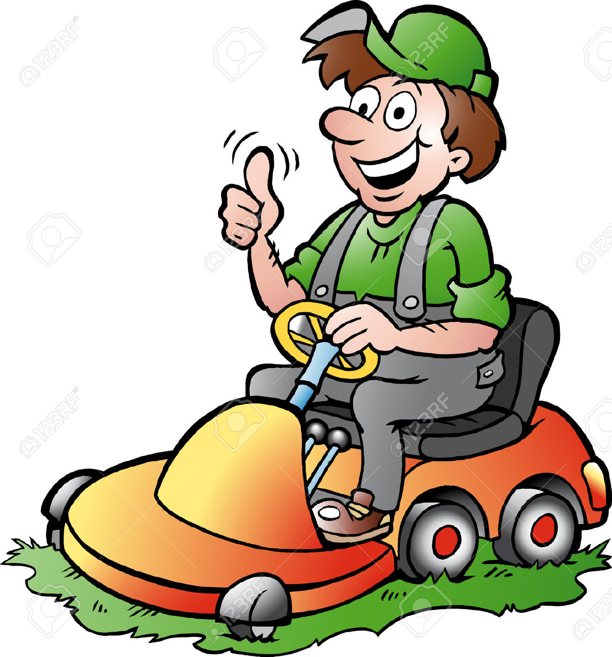 Mowing Lawn Cliparts Free Download On Clipartmag