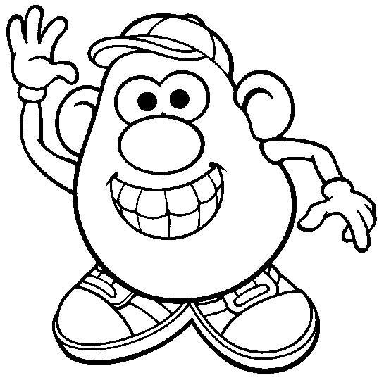 545x540 Mr Potato Head Parts Clip Art
