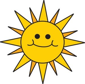 300x295 Sunshine Sun Clip Art Black And White Free Clipart Images