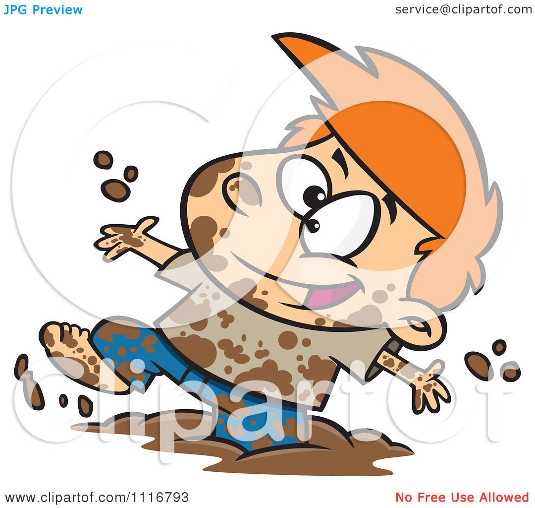 1080x1024 Mud Clipart Messy Kid