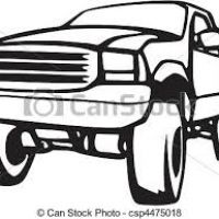200x200 Mud Truck Clipart