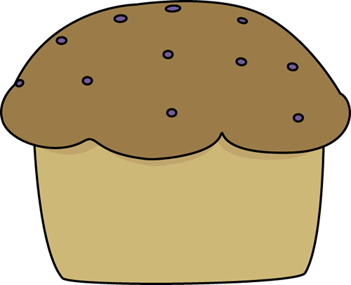 500x407 Muffin Clip Art