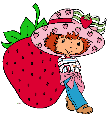 438x476 Strawberry Shortcake Clip Art