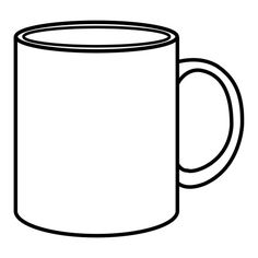 Mug Clipart Black And White | Free download on ClipArtMag