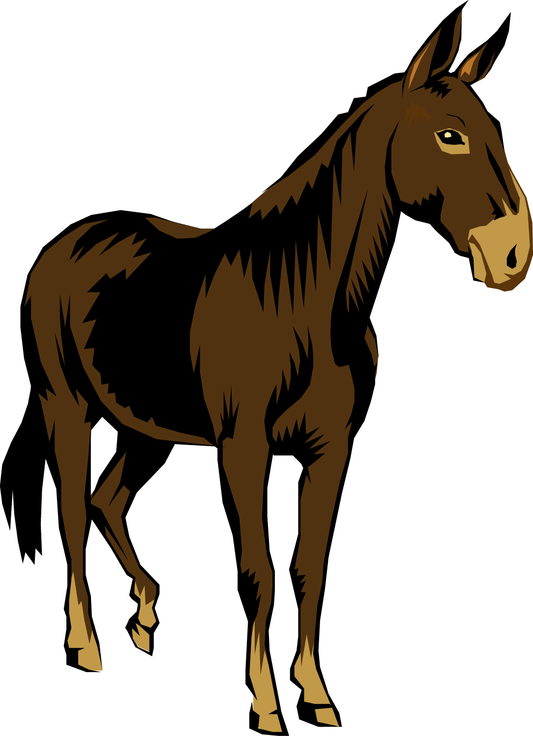 1084x1498 Mule Clip Art