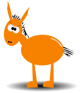 261x300 Mule Clipart